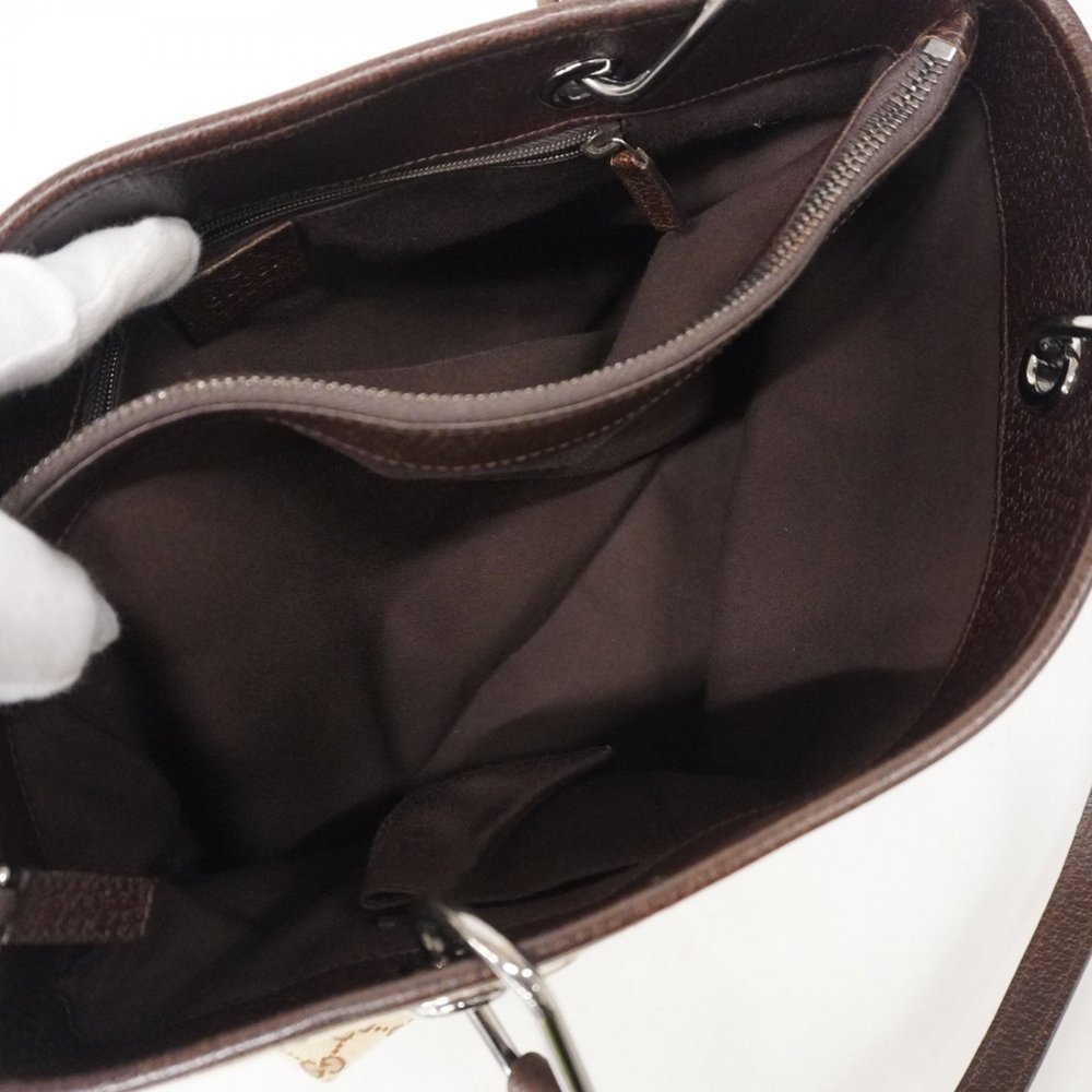 Gucci GG Canvas Tote Bag 120837 Brown Women's P1413113 - Picture 4 of 12